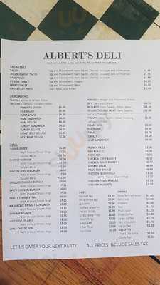 Albert's Deli Sandwiches
