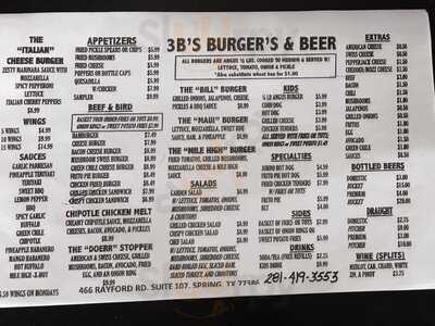 3b's Burgers & Beer