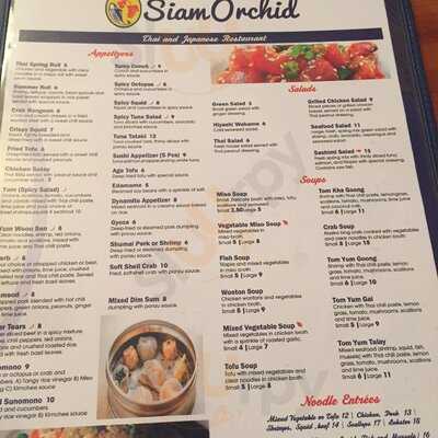 Siam Orchid Thai & Japanese