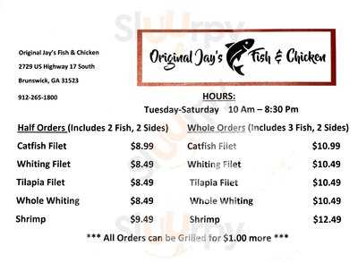 Jays Fish And Chicken