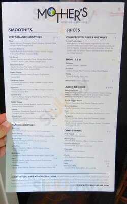 Mother's Juice Cafe