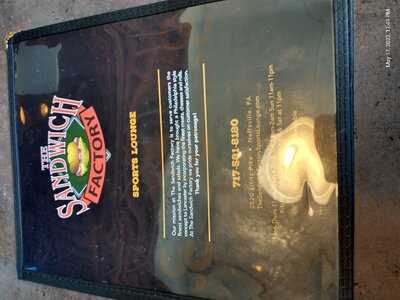 The Sandwich Factory Sports Lounge