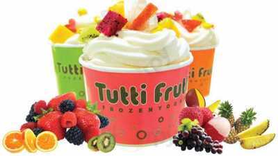 Tutti Frutti Frozen Yogurt