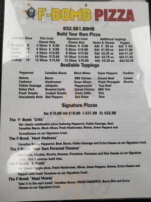 F Bomb Pizza