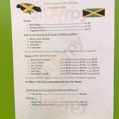 Awesome Jamaican Jerk And Thing