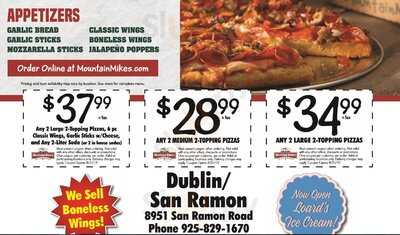 Mountain Mike's Pizza, Dublin