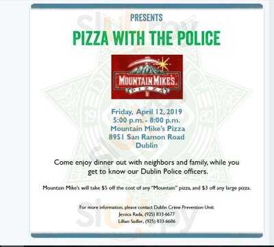 Mountain Mike's Pizza, Dublin