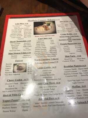Martha's Country Bakery