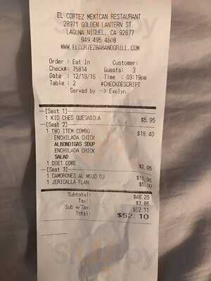 El Cortez Mexican Bar And Grill