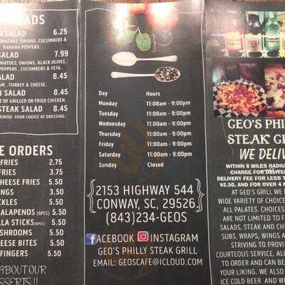 Geo's Philly Steak Grill