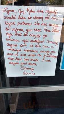 Sunrise Over Florence Cafe