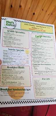 Mac's Route 8 Cafe