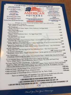 American Diner Ny Inc