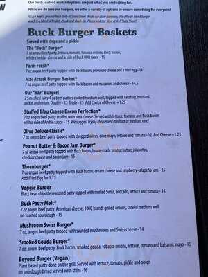 The Buck Burgers & Brew