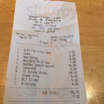 American Tap & Eatery