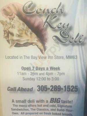 Conch Key Deli