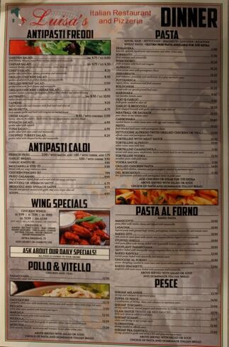 Luisa's Italian Restaurant And Pizzeria