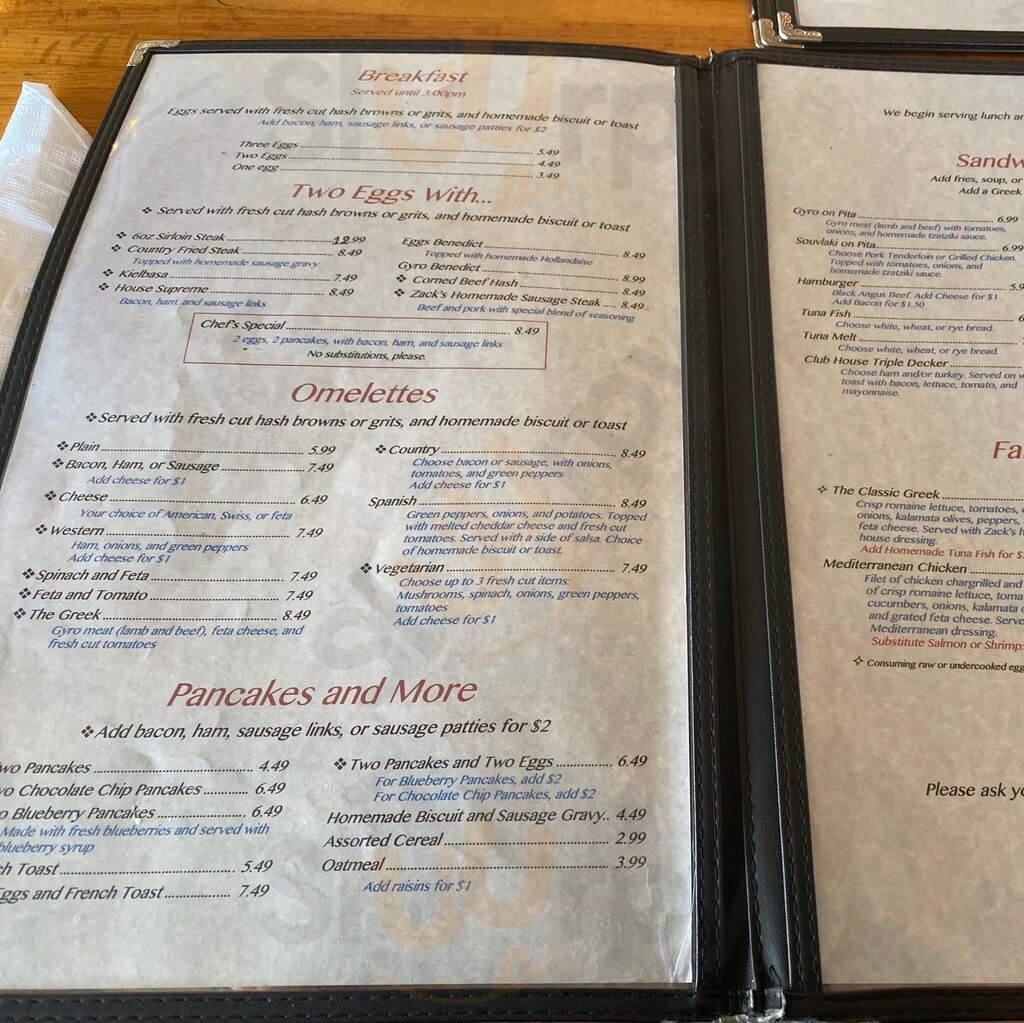 Zachary's Restaurant