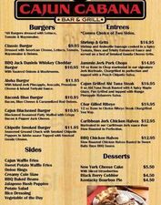 Cajun Cabana Bar & Grill