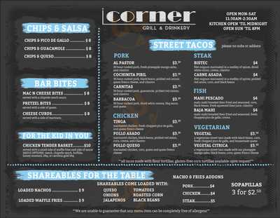 Corner Grill & Drinkery