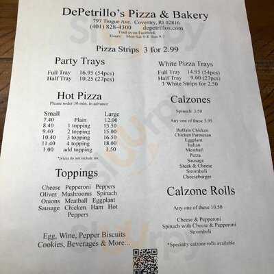 De Petrillo's Pizza & Bakery