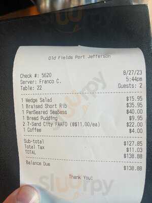 Old Fields Restaurant