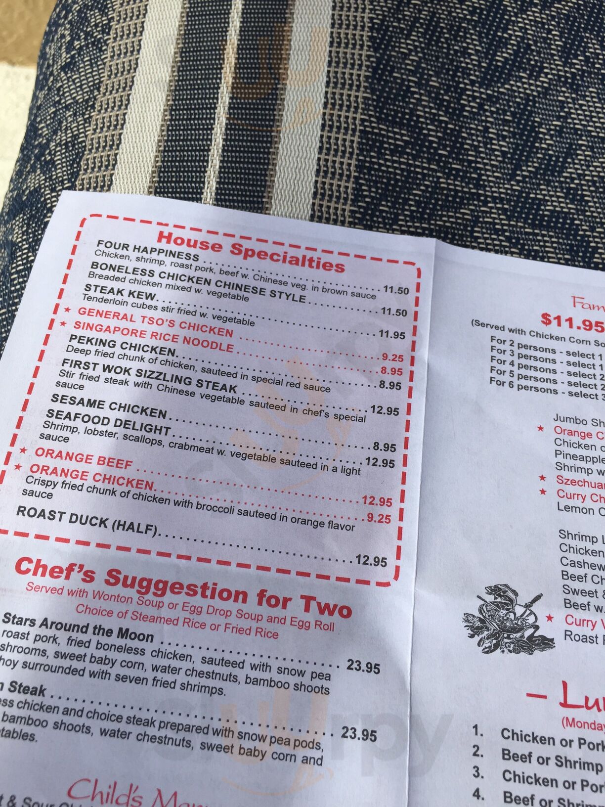 First Wok Chinese Restaurant