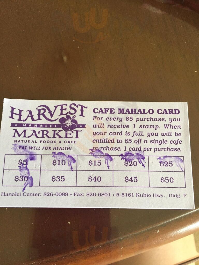 Harvest Market Hanalei