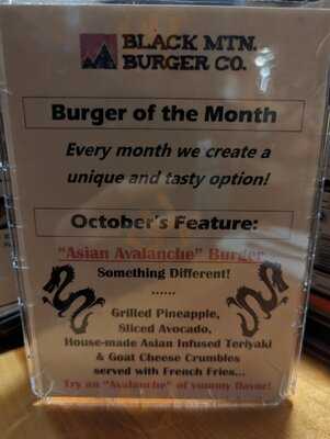 Black Mtn Burger Co.
