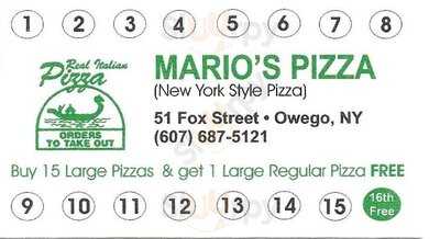 Mario's Pizza