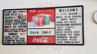 Mac's Drive-in (open April - September)