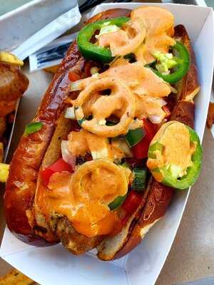 Eugene's Sausage And Fries