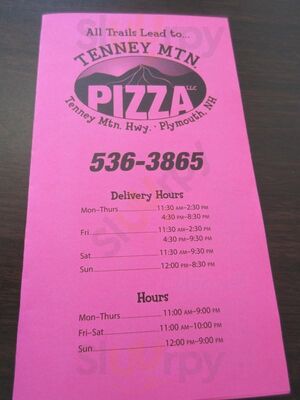 Tenney Mountain Pizza