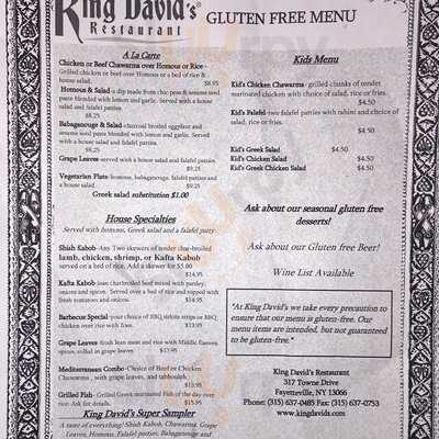 King David's Restaurant