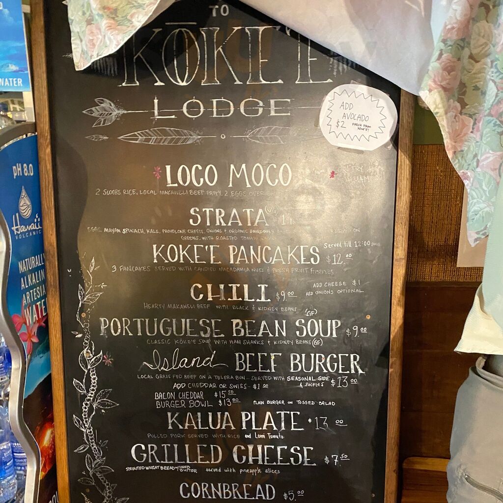 Kokee Lodge Restaurant