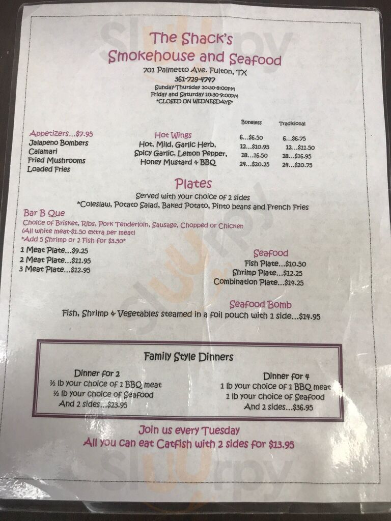 The Shack's Smokehouse & Seafood