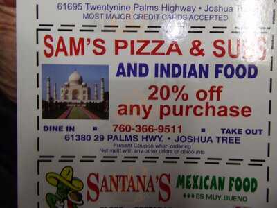 Sam's Indian Food & Pizza