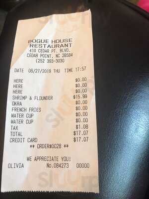 Bogue House Restaurant