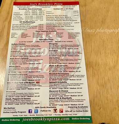 Joe's Brooklyn Pizza