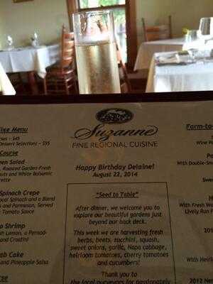 Suzanne Fine Regional Cuisine