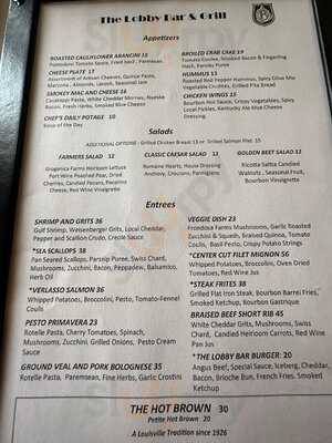 Brown Hotel Lobby Bar & Grill