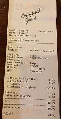 Original Joe's San Jose