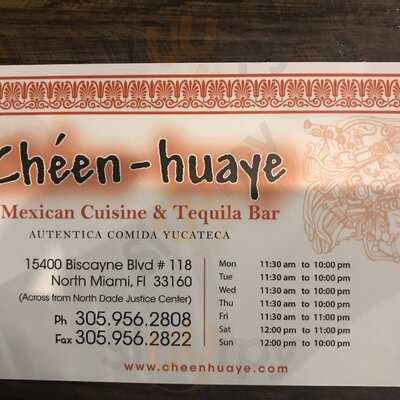 Cheen Huaye Southern Mexican Cuisine