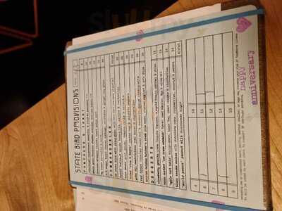 State Bird Provisions