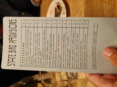 State Bird Provisions