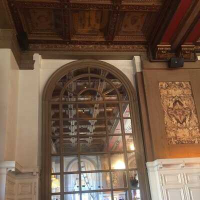 Oak Long Bar + Kitchen