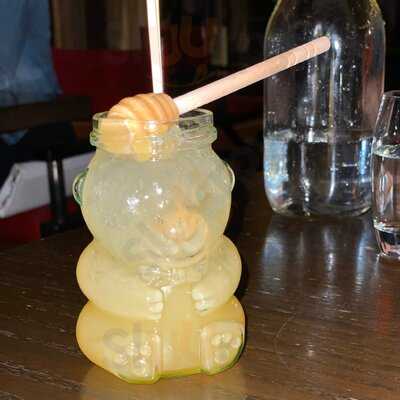 Oak Long Bar + Kitchen