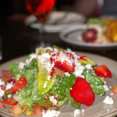 Oak Long Bar + Kitchen