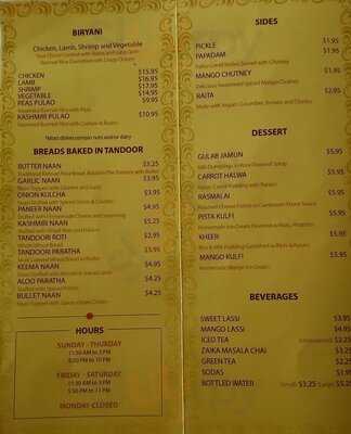 Zaika Indian Cuisine