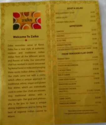 Zaika Indian Cuisine